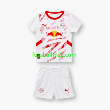 Fußballtrikots RB Leipzig Kinder Heim Trikotsatz 2024-2025
